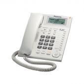 Телефон проводной Panasonic KX-TS2388RUW белый Телефон проводной Panasonic KX-TS2388RUW белый