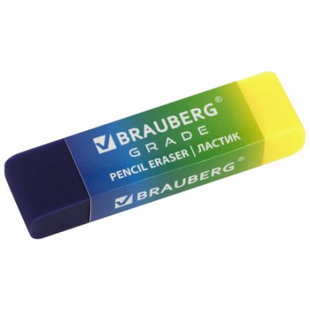 Ластики BRAUBERG GRADE НАБОР 4 штуки, размер ластика 60х15х10 мм, упаковка блистер, 271344 Ластики BRAUBERG GRADE НАБОР 4 штуки, размер ластика 60х15х10 мм, упаковка блистер, 271344