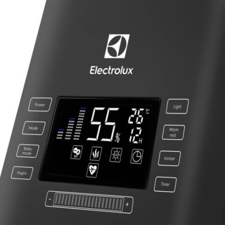 Увлажнитель воздуха ELECTROLUX EHU-3710D, объем бака 5 л, 110 Вт, гигростат, черный, НС-1073571 Увлажнитель воздуха ELECTROLUX EHU-3710D, объем бака 5 л, 110 Вт, гигростат, черный, НС-1073571
