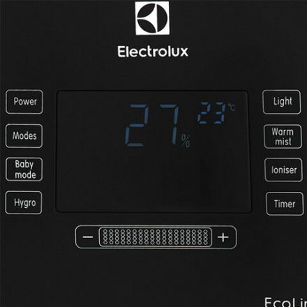 Увлажнитель воздуха ELECTROLUX EHU-3710D, объем бака 5 л, 110 Вт, гигростат, черный, НС-1073571