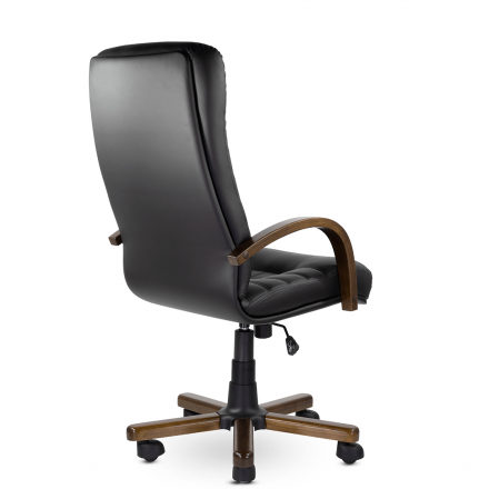 Кресло Орион В дерево D8 (темный орех) S-0401 (черный) Кресло Орион В дерево D8 (темный орех) S-0401 (черный)