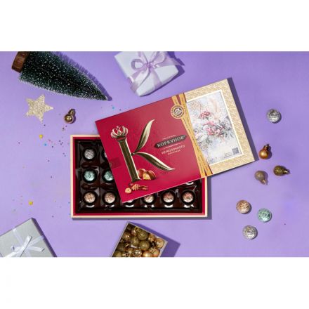 Конфеты А.Коркунов ассорти молочный шоколад 165 гр Конфеты А.Коркунов ассорти молочный шоколад 165 гр