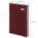 Ежедневник датированный 2026 145х215 мм, А5, STAFF, обложка бумвинил, бордовый, 117306