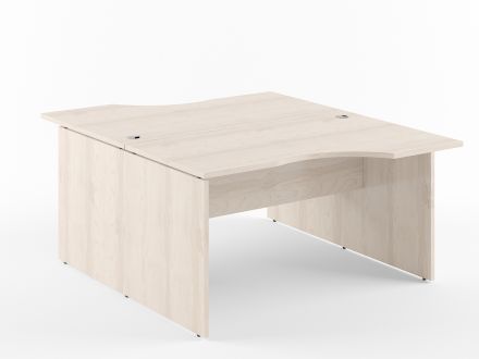 Стол двойной X2CET 169.1 Бук Тиара 1600х1806х750 XTEN Стол двойной X2CET 169.1 Бук Тиара 1600х1806х750 XTEN