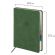 Ежедневник датированный 2026 B6 125х173 мм, GALANT "Vivid", под кожу, зеленый, 117409