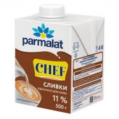 Сливки Parmalat ультрапастер 11% ПЭТ 0,5л