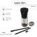 Ручка гелевая BRUNO VISCONTI "Super Slim Black", ЧЕРНАЯ, узел 0,28 мм, линия 0,2 мм, 20-0397 Ручка гелевая BRUNO VISCONTI "Super Slim Black", ЧЕРНАЯ, узел 0,28 мм, линия 0,2 мм, 20-0397