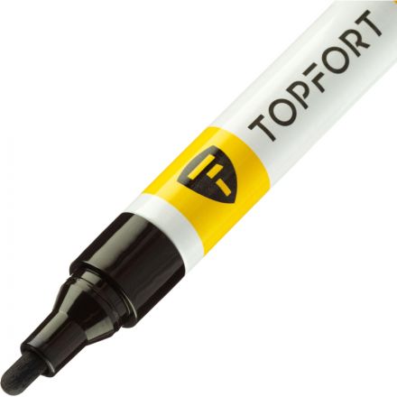 Маркер лаковый TOPFORT Paint 4 мм черный Маркер лаковый TOPFORT Paint 4 мм черный