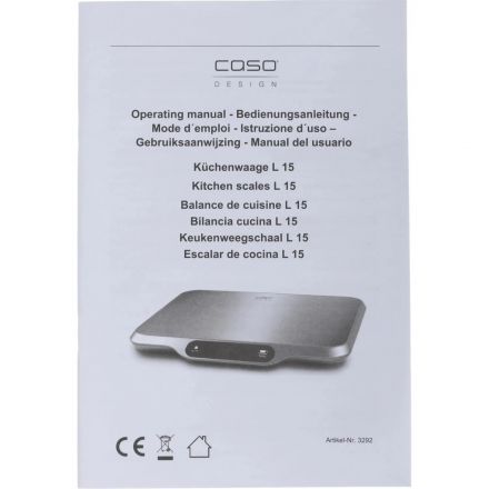 Весы кухонные CASO L 15