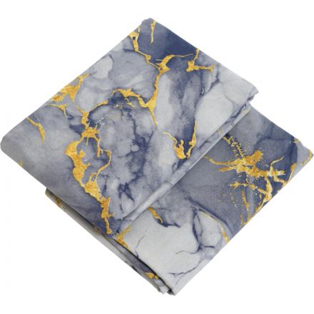 Постельное белье 1,5сп бязь набивная 120г/м2 (нав.70х70 2шт.), Мрамор серый Постельное белье 1,5сп бязь набивная 120г/м2 (нав.70х70 2шт.), Мрамор серый