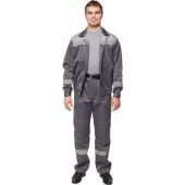 Костюм рабочий летний муж. л22-КБР т.сер./св.сер (р.60-62) 158-164 Костюм рабочий летний муж. л22-КБР т.сер./св.сер (р.60-62) 158-164