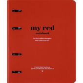 Тетрадь общая, IS, 175х212мм, 120л., клетка, кольца. Color, красный N4587 Тетрадь общая, IS, 175х212мм, 120л., клетка, кольца. Color, красный N4587