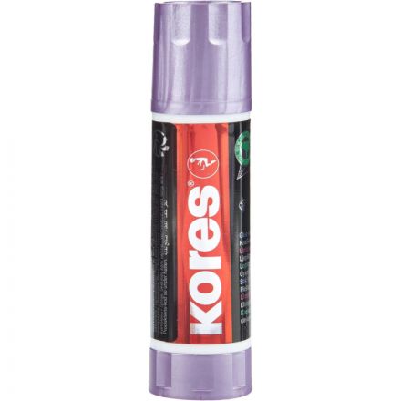 Клей-карандаш 20г Kores Metallic Style, цвета корп в асс 12212 Клей-карандаш 20г Kores Metallic Style, цвета корп в асс 12212