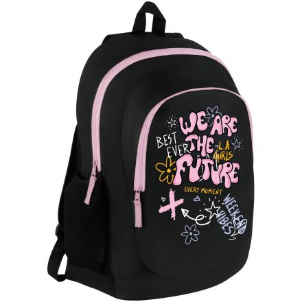 Рюкзак ArtSpace Classic "Best ever", 45*30*16см, 2 отделения, 2 кармана, PU покрытие, уплотн. спинка Рюкзак ArtSpace Classic "Best ever", 45*30*16см, 2 отделения, 2 кармана, PU покрытие, уплотн. спинка