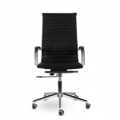 Кресло СН-300 Кайман В soft хром Ср S-0401 (черный) Кресло СН-300 Кайман В soft хром Ср S-0401 (черный)