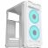Корпус Оклик белый без БП mATX 1xUSB2.0 1xUSB3.0 audio OCC-MN302F