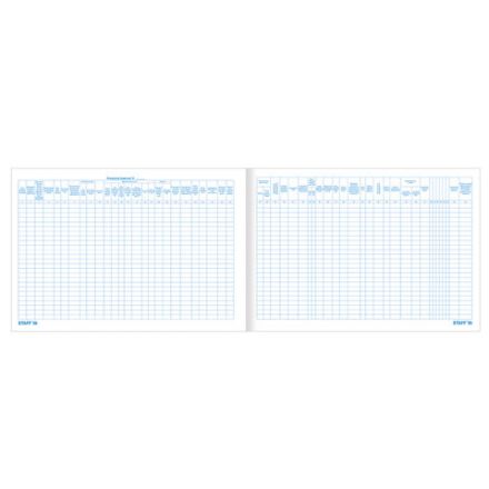 Журнал анализа топлива, 48 л., картон, блок офсет, А4 292х200 мм, STAFF, 130266