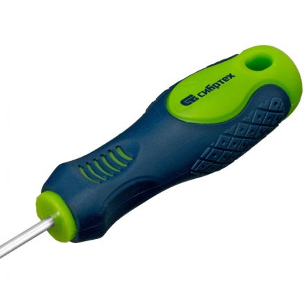 Отвертка PH0 х 100 мм CrV Сибртех 11837 Отвертка PH0 х 100 мм CrV Сибртех 11837