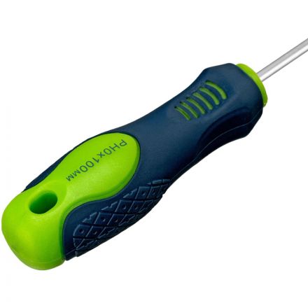 Отвертка PH0 х 100 мм CrV Сибртех 11837 Отвертка PH0 х 100 мм CrV Сибртех 11837