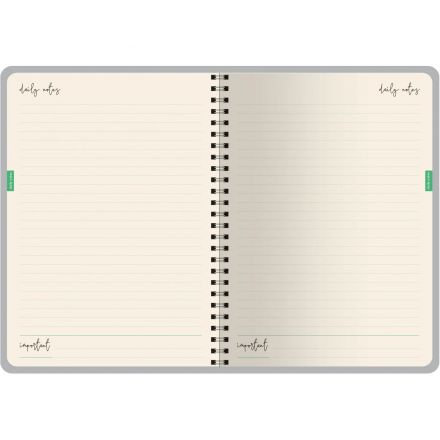 Ежедневник недатированный НА CUTE DIARY А5,BV,136,ЛУГ.ТР,зол.греб,3-701/11