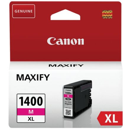 Картридж струйный CANON (PGI-1400XLМ) МВ2040/МВ2340, пурпурный, оригинальный, ресурс 900 стр., 9203B001 Картридж струйный CANON (PGI-1400XLМ) МВ2040/МВ2340, пурпурный, оригинальный, ресурс 900 стр., 9203B001