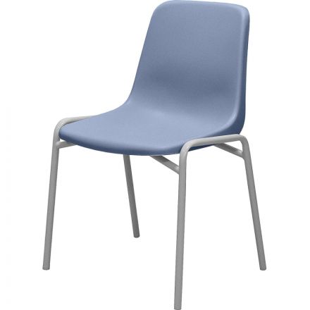Стул GL_Комус Мебель Стрит RAL 9006, пластик RAL 5014 (голубой) Стул GL_Комус Мебель Стрит RAL 9006, пластик RAL 5014 (голубой)