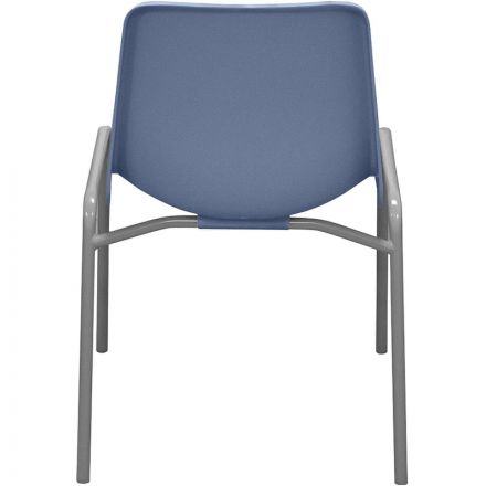 Стул GL_Комус Мебель Стрит RAL 9006, пластик RAL 5014 (голубой) Стул GL_Комус Мебель Стрит RAL 9006, пластик RAL 5014 (голубой)