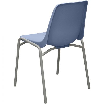 Стул GL_Комус Мебель Стрит RAL 9006, пластик RAL 5014 (голубой) Стул GL_Комус Мебель Стрит RAL 9006, пластик RAL 5014 (голубой)