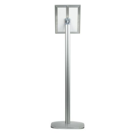 Стойка информационная напольная А4 с алюминиевым "клик"-профилем (210х297 мм) BRAUBERG "Extra", 238224 Стойка информационная напольная А4 с алюминиевым "клик"-профилем (210х297 мм) BRAUBERG "Extra", 238224