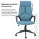 Кресло офисное BRABIX PREMIUM "Prime EX-515", ткань, голубое, 531568