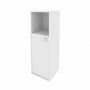 Style Шкаф средний узкий левый Л.СУ-2.1 (L) Белый 412*410*1215