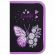 Пенал BRAUBERG с наполнением, 1 отделение, 1 откидная планка, 24 предмета, 21х14 см, "Flower butterfly", 271524