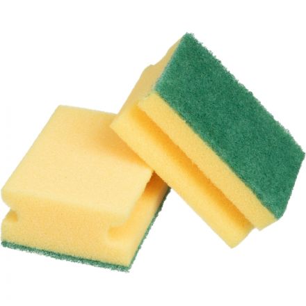 Губки для мытья посуды Paclan Practi поролоновые 90x70x50 мм 2 штуки в упаковке Губки для мытья посуды Paclan Practi поролоновые 90x70x50 мм 2 штуки в упаковке