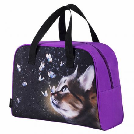 Сумка для занятий BRAUBERG с ручками, 35x25x15 см, "Dream cat", 271592 Сумка для занятий BRAUBERG с ручками, 35x25x15 см, "Dream cat", 271592