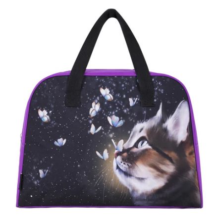 Сумка для занятий BRAUBERG с ручками, 35x25x15 см, "Dream cat", 271592 Сумка для занятий BRAUBERG с ручками, 35x25x15 см, "Dream cat", 271592