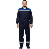 Костюм рабочий летний муж. л16-КПК с СОП син/вас (р.52-54) 182-188 Костюм рабочий летний муж. л16-КПК с СОП син/вас (р.52-54) 182-188