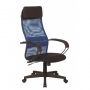 Кресло VB_EChair-655 TTW_BL сетка/ткань синий, пластик Кресло VB_EChair-655 TTW_BL сетка/ткань синий, пластик
