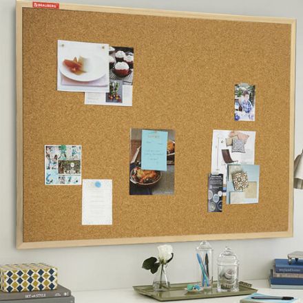 Доска пробковая для объявлений 90х120 см, деревянная рамка, ГАРАНТИЯ 10 ЛЕТ, РОССИЯ, BRAUBERG, 236861 Доска пробковая для объявлений 90х120 см, деревянная рамка, ГАРАНТИЯ 10 ЛЕТ, РОССИЯ, BRAUBERG, 236861