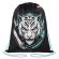Мешок для обуви ПИФАГОР, 1 отделение, 42х34 см, "White tiger", 272389 Мешок для обуви ПИФАГОР, 1 отделение, 42х34 см, "White tiger", 272389