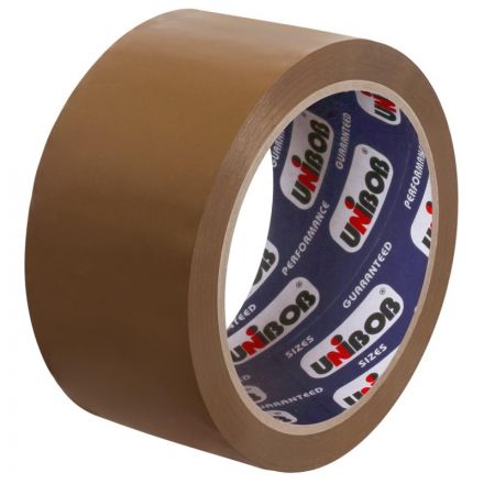 Клейкая лента упаковочная 48 мм х 60 м UNIBOB 60 мкм темная 6шт/уп Клейкая лента упаковочная 48 мм х 60 м UNIBOB 60 мкм темная 6шт/уп