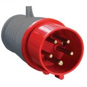 Вилка эл. каб. IEK  16А 3P+PE+N 380В IP44 ССИ-015 PSR02-016-5 Вилка эл. каб. IEK  16А 3P+PE+N 380В IP44 ССИ-015 PSR02-016-5