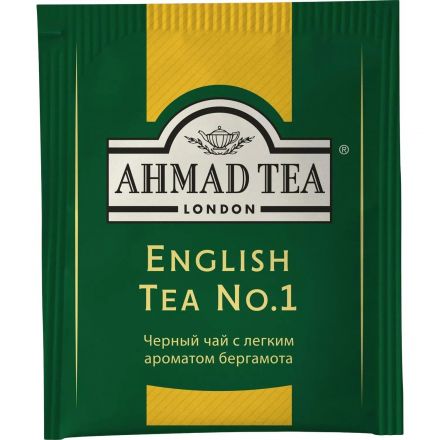 Чай Ahmad English N1 черный 100пак/уп 598-08