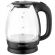 Чайник BRAYER BR1026, 1,8 л, 2200 Вт, закрытый нагревательный элемент, стекло, черный Чайник BRAYER BR1026, 1,8 л, 2200 Вт, закрытый нагревательный элемент, стекло, черный