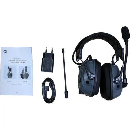 Наушники противошумные О2Aircom стандартн.оголовье и встроен.рация(1000) Наушники противошумные О2Aircom стандартн.оголовье и встроен.рация(1000)