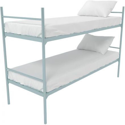 Кровать CAM_металлическая двухъярусная Хит+ 1900х700,сетка 100х100,1 перем