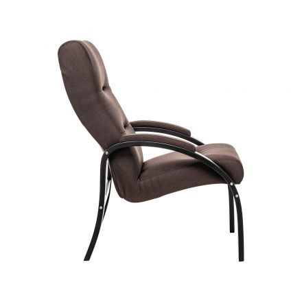 Кресло Leset Лион, Венге, Малмо 28, Ткань Рогожка Кресло Leset Лион, Венге, Малмо 28, Ткань Рогожка