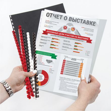 Пружины пластиковые для переплета, КОМПЛЕКТ 100 шт., 6 мм (для сшивания 10-20 л.), черные, BRAUBERG, 530809 Пружины пластиковые для переплета, КОМПЛЕКТ 100 шт., 6 мм (для сшивания 10-20 л.), черные, BRAUBERG, 530809