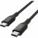 Кабель Belkin (CAB015bt2MBK)BoostCh.240W USB-C to USB-C Braided 2м. черный Кабель Belkin (CAB015bt2MBK)BoostCh.240W USB-C to USB-C Braided 2м. черный