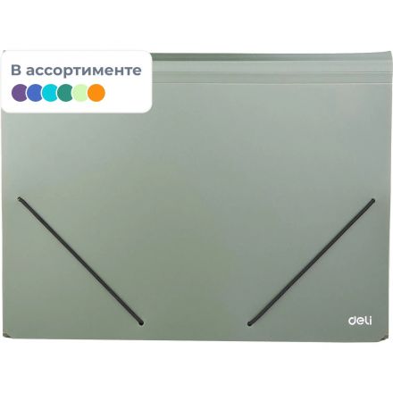 Папка органайзер Start на резин горизонтА4 13 отделений РР 0,75 мм в ассортим E5551
