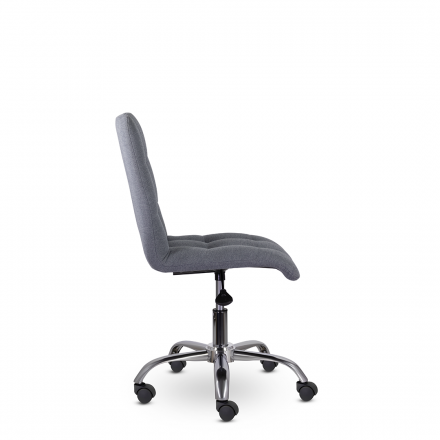 Кресло СН-211 Пронто хром QH21-1325 (серый) Кресло СН-211 Пронто хром QH21-1325 (серый)